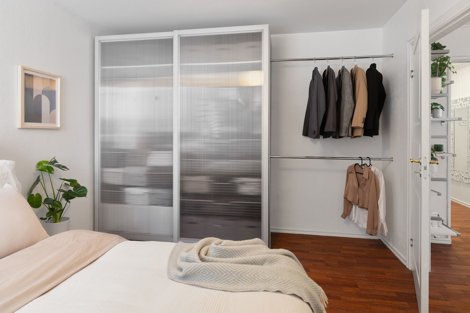 Det er godt med oppbevaringsplass. Galleribilde