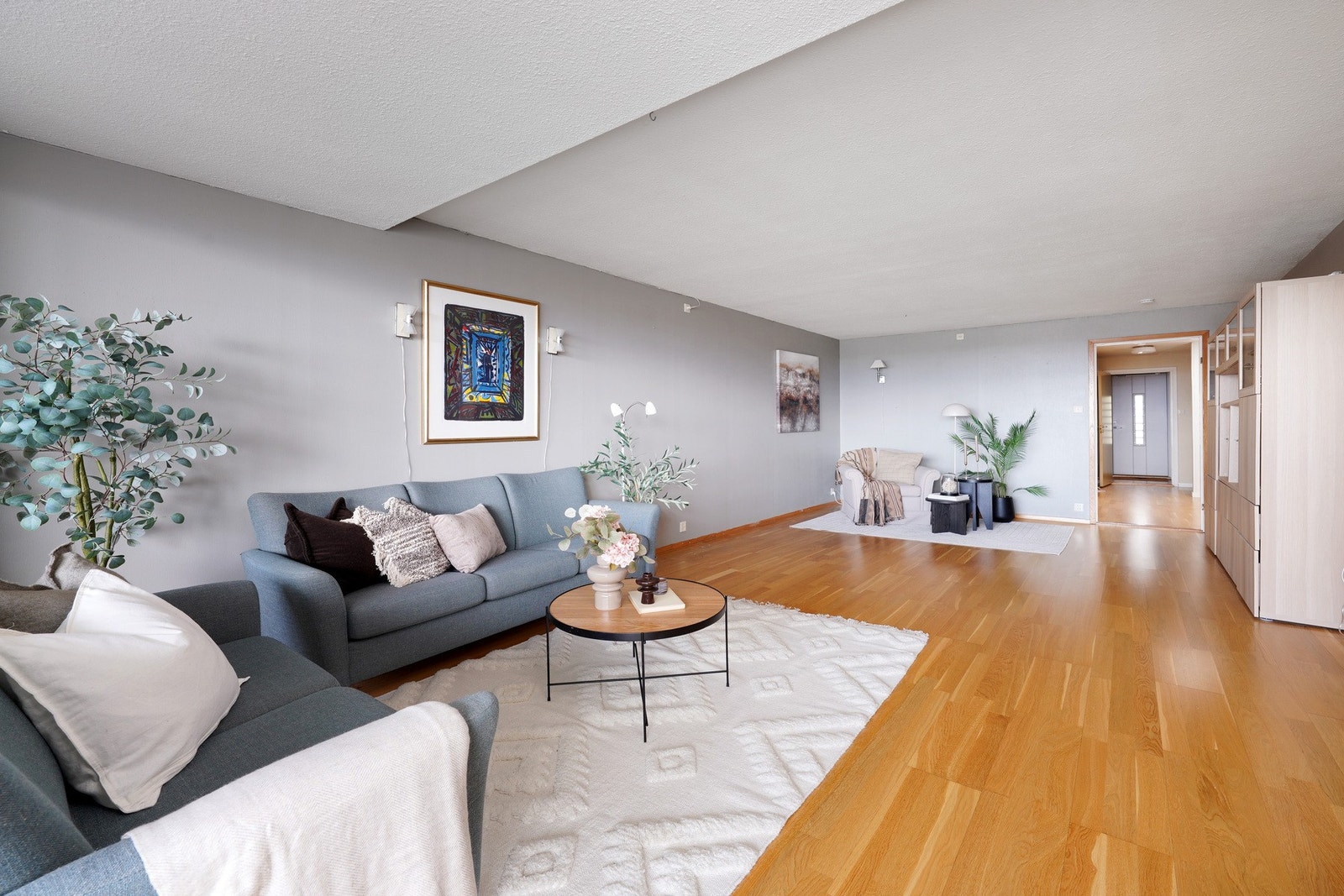 God plass til å ha hele familien på besøk. Galleribilde