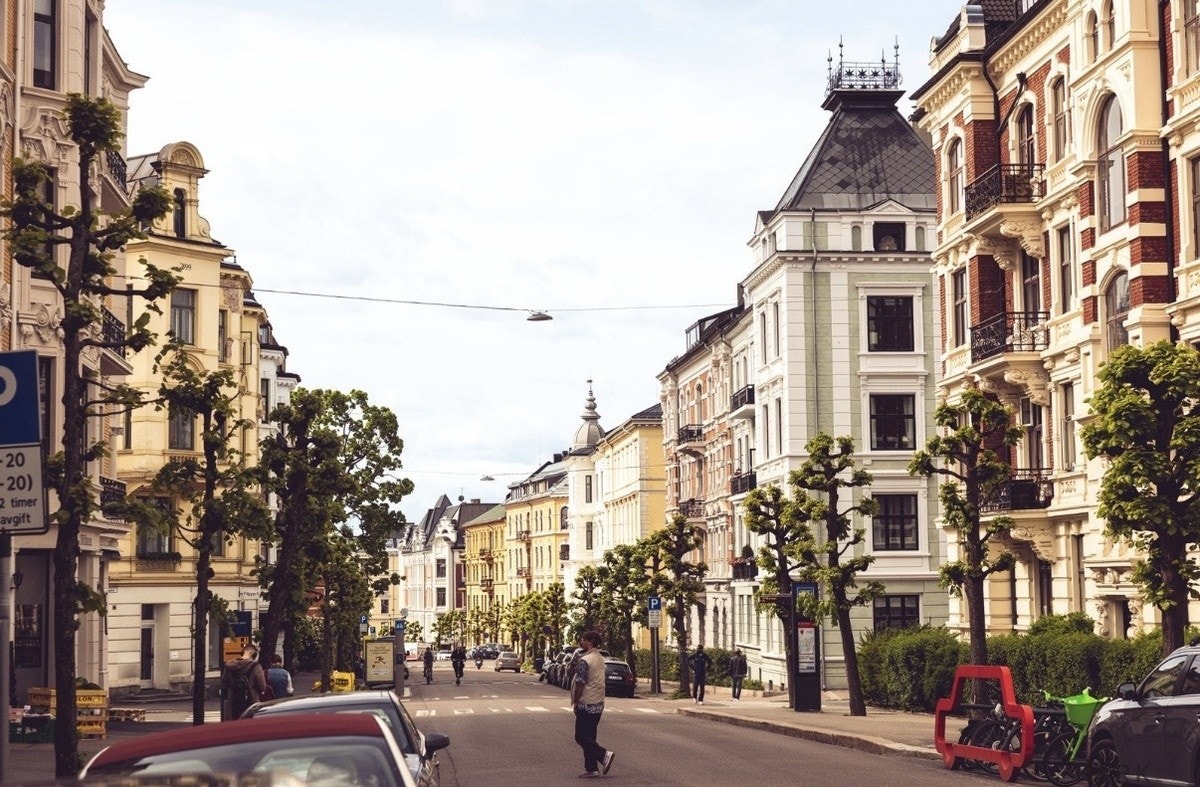 Sentral beliggenhet Galleribilde