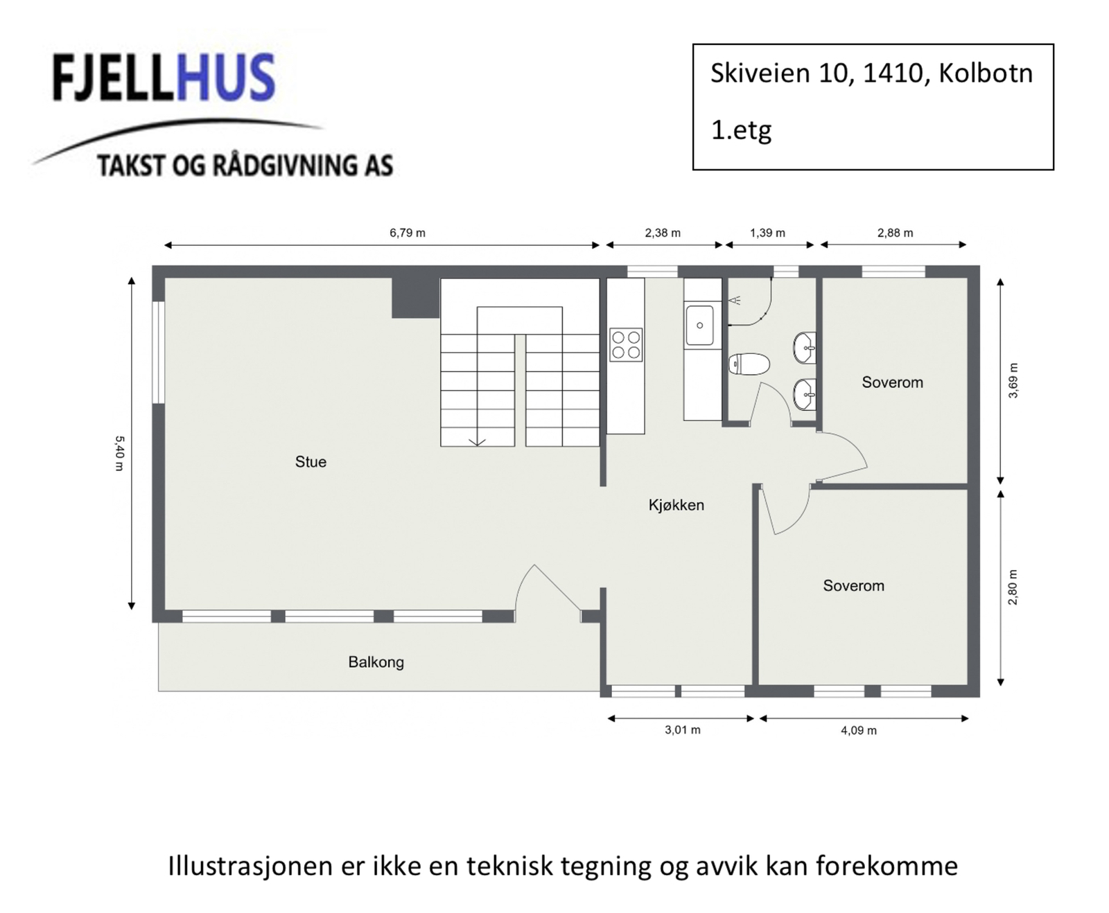 Plantegning. Galleribilde