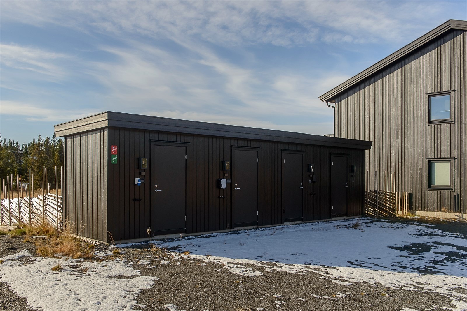 Utvendig bod i felles bygg medfølger. Galleribilde