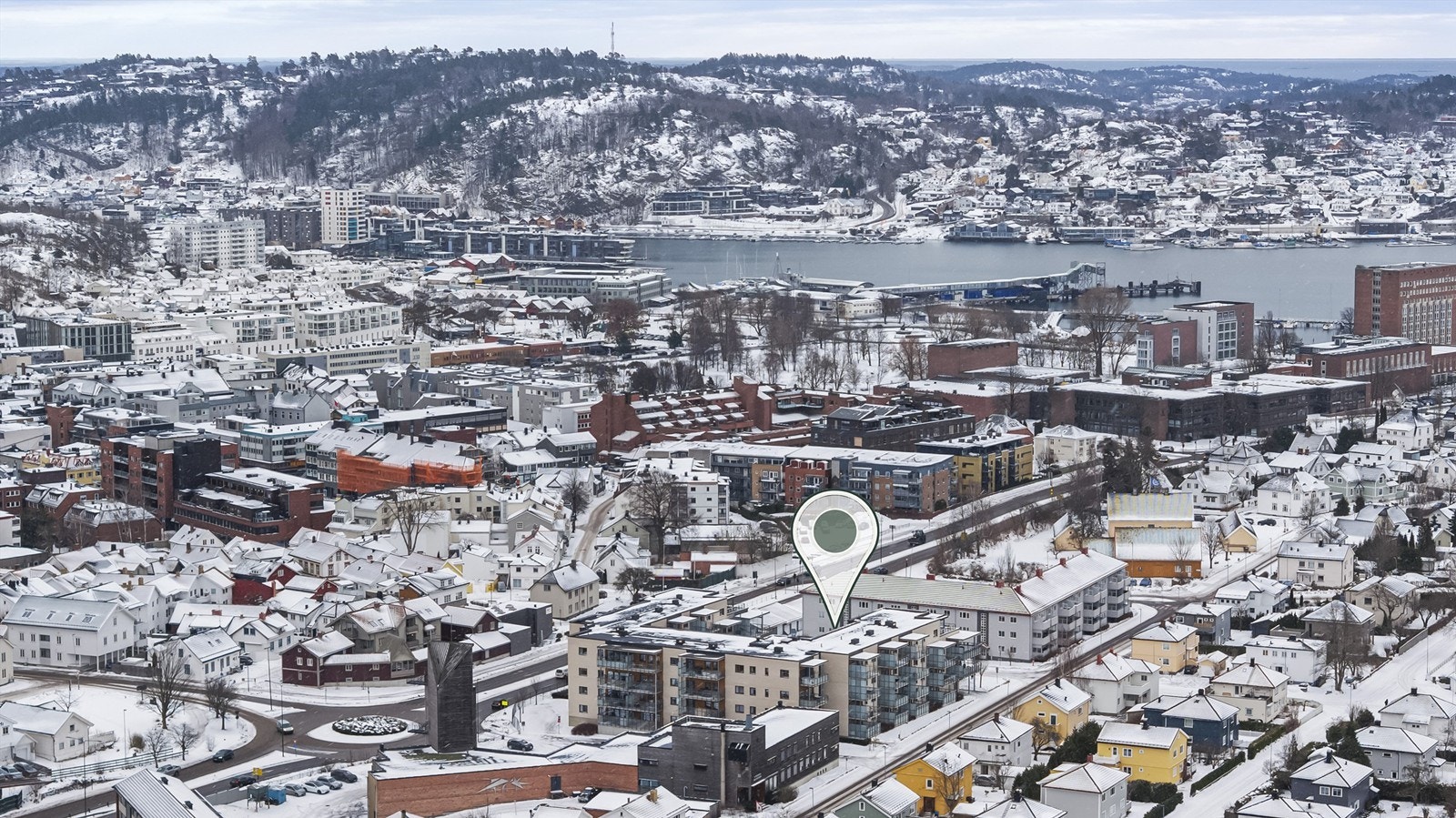 Bjørvikkvartalet ligger sentralt med kort vei til sentrum og havna Galleribilde