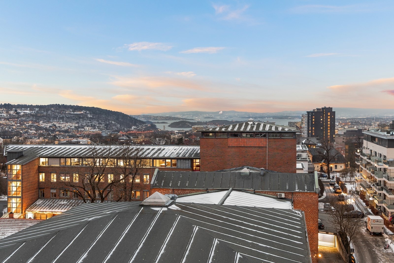 Utsikt fra 7. etasje Galleribilde