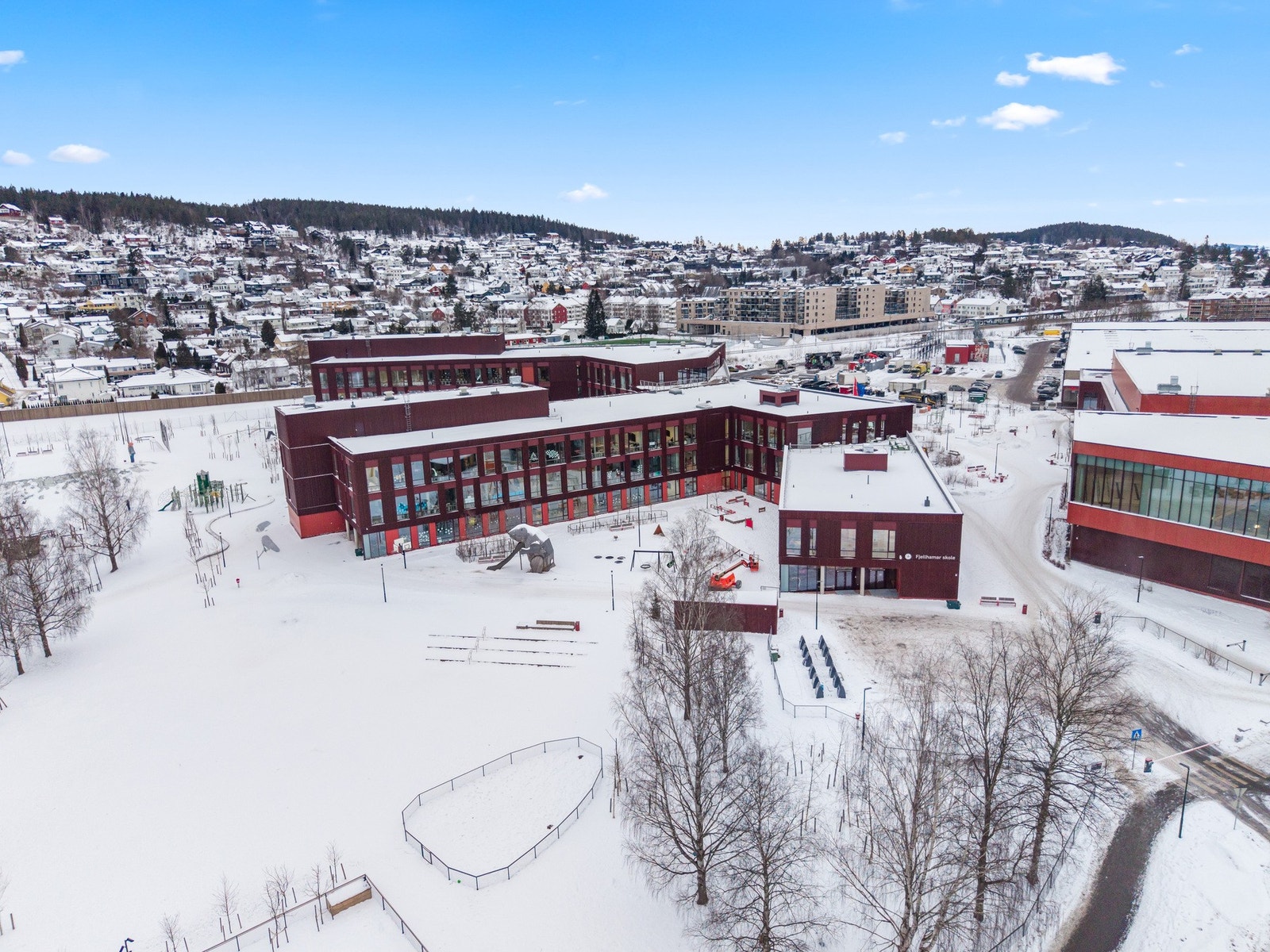 Boligen sogner til Nye Fjellhamar skole (1-7. klasse). Galleribilde