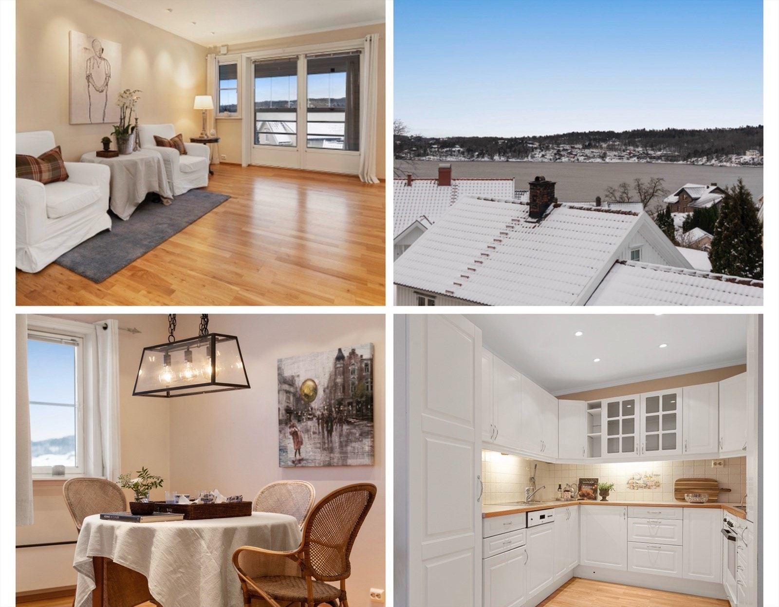 Velkommen til en sentralt beliggende leilighet med flott utsikt Galleribilde