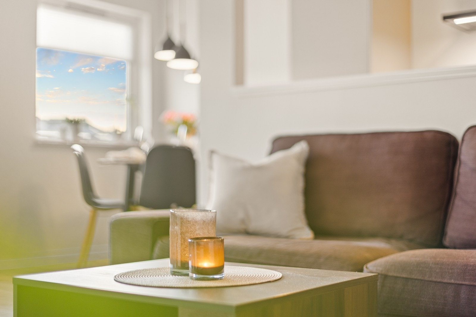 Detaljbilde fra stuen. Galleribilde