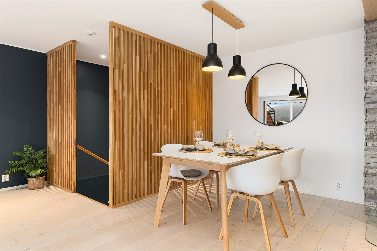 Spisegruppen tar plass i egen sone. Galleribilde