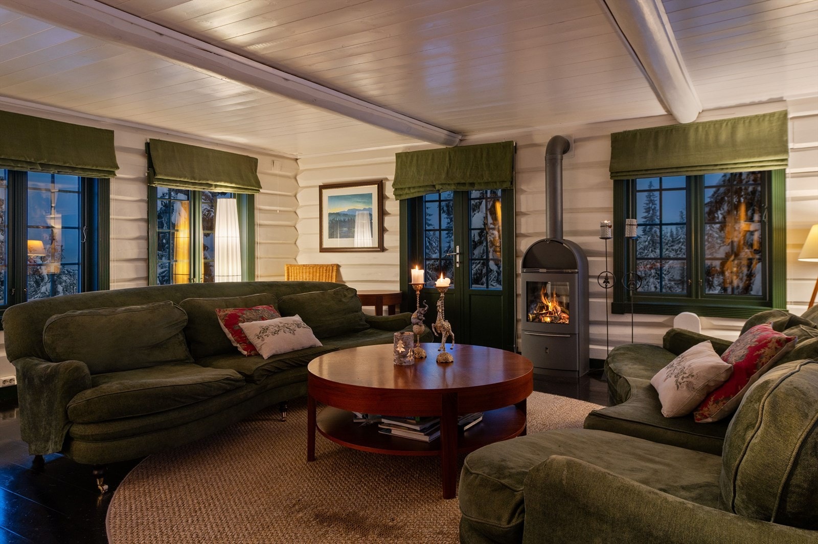 Gasspeis gir lun og rask varme, lett å regulere temperatur. Galleribilde