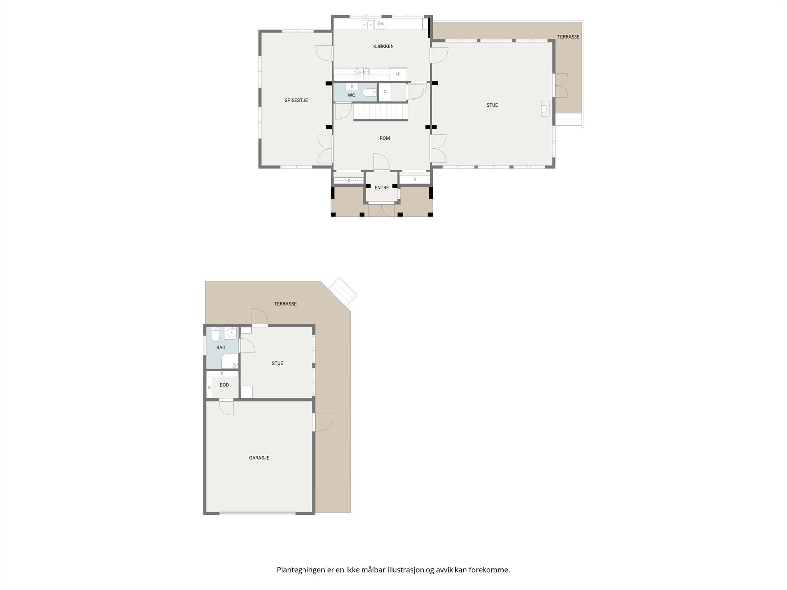 Planskisse -
1. etasje Galleribilde