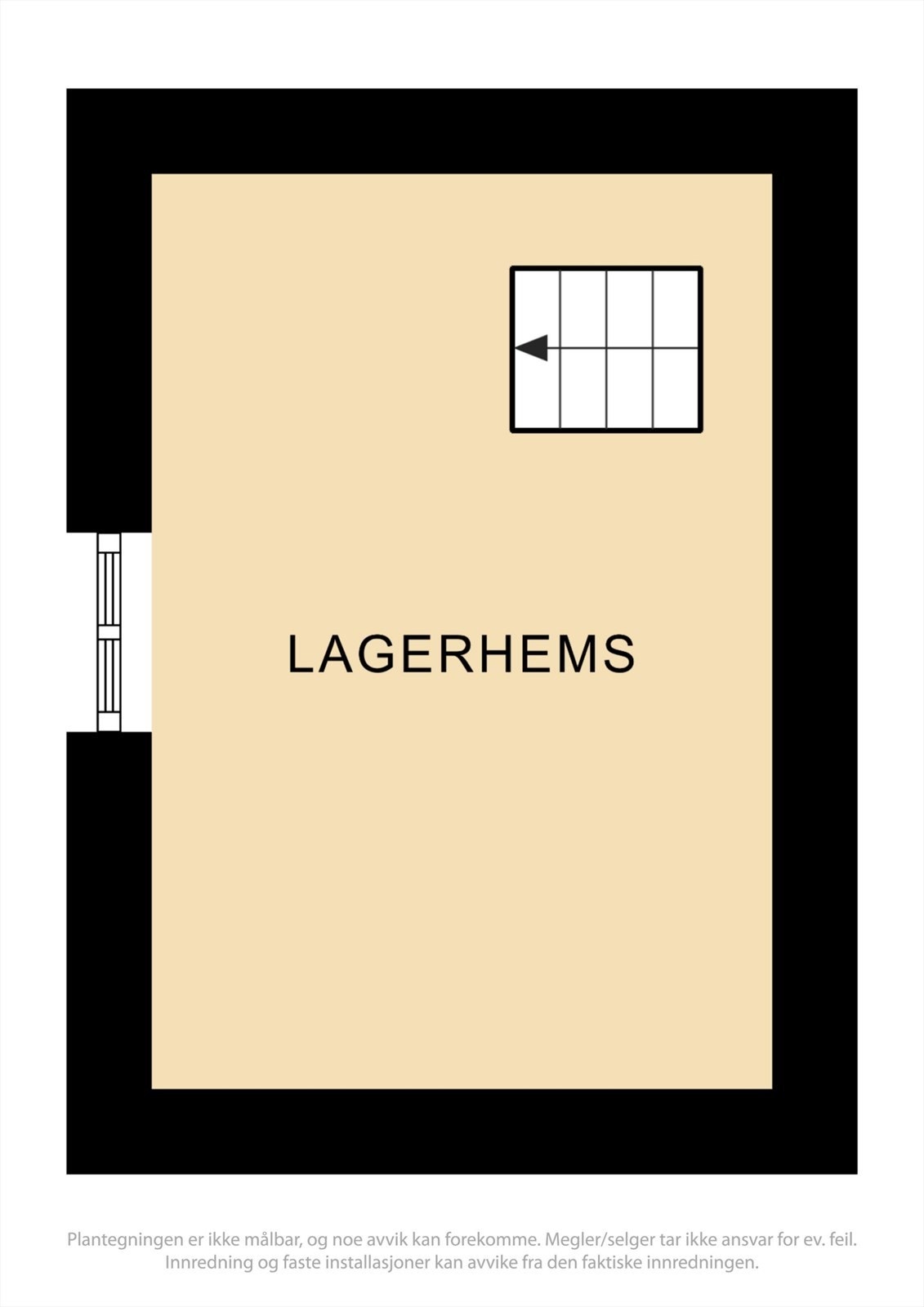 Plantegning - Lagerhems Galleribilde
