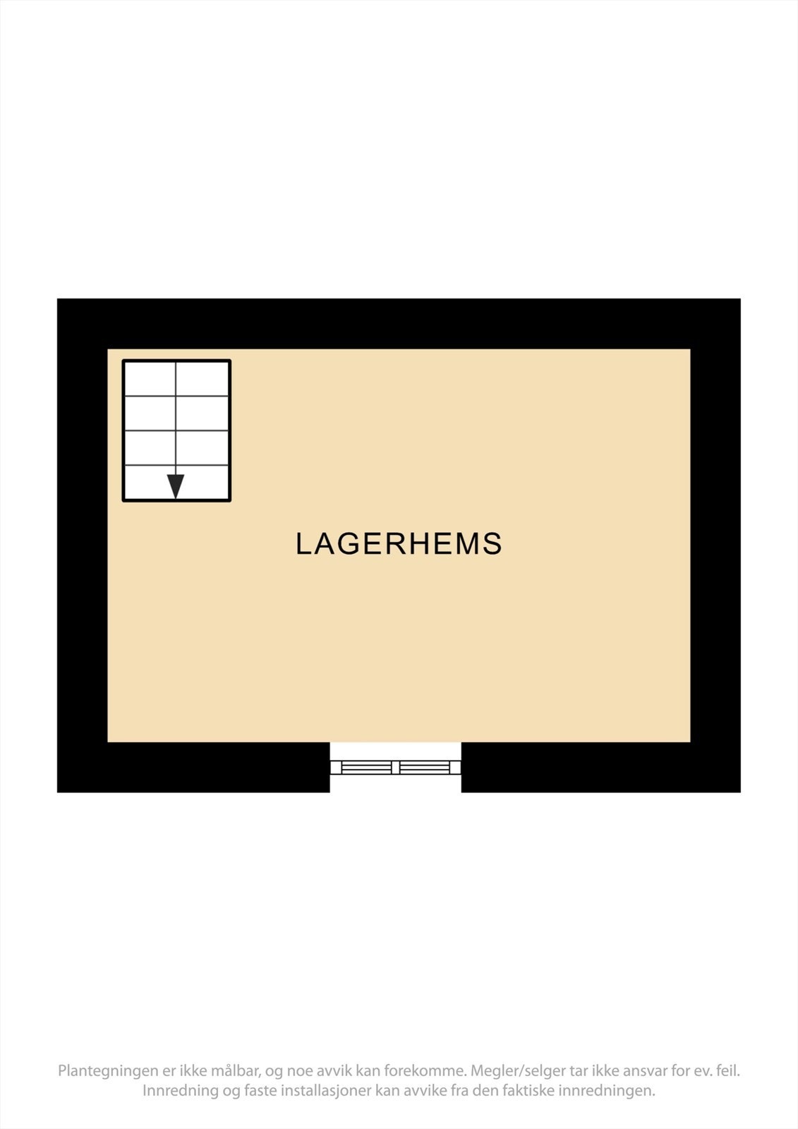 Plantegning - Lagerhems Galleribilde