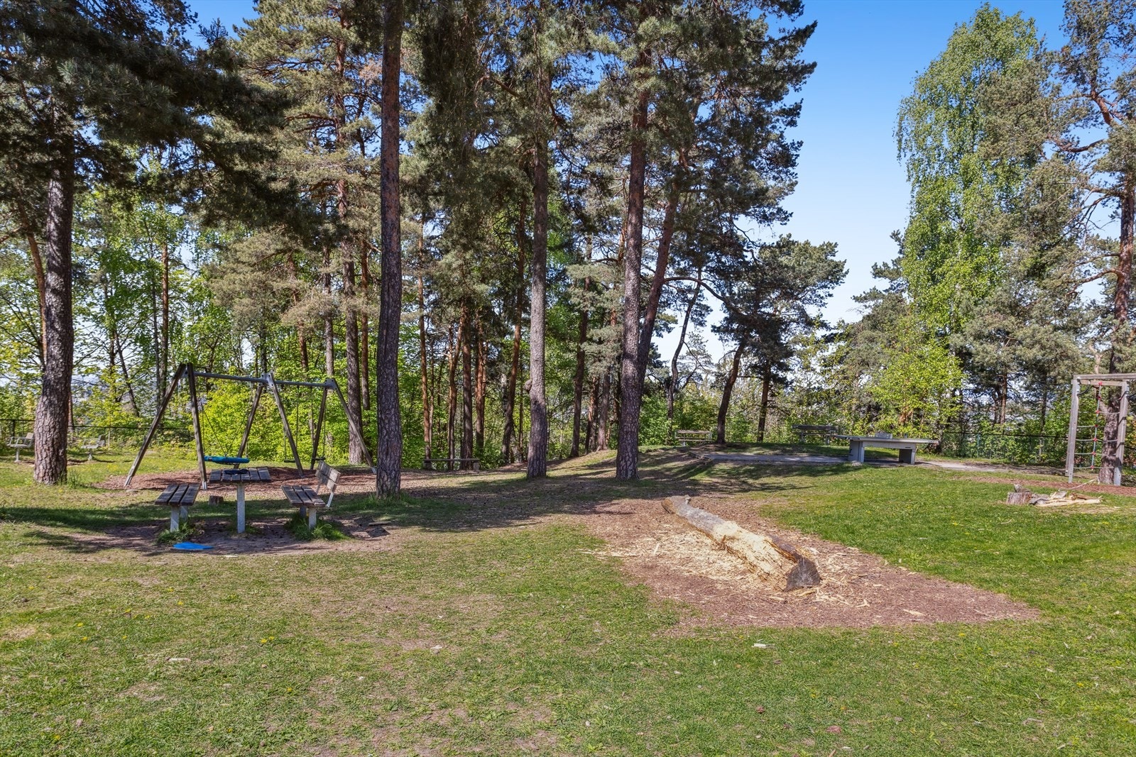 "Kongleparken" er rett rundt hjørnet- perfekt for barnefamilier eller for dem som ønsker kort vei til grønne uteområder. Galleribilde