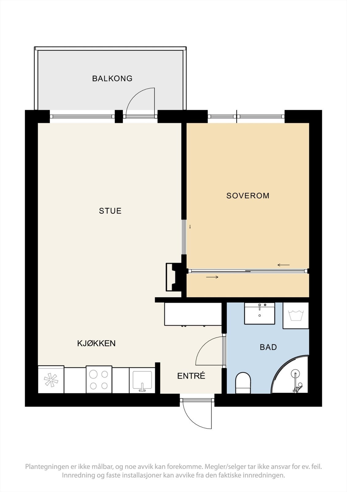 Plantegning. Galleribilde