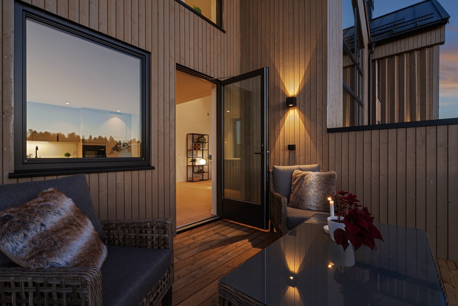 Bildet er tatt av Hjortetråkket 12. Galleribilde