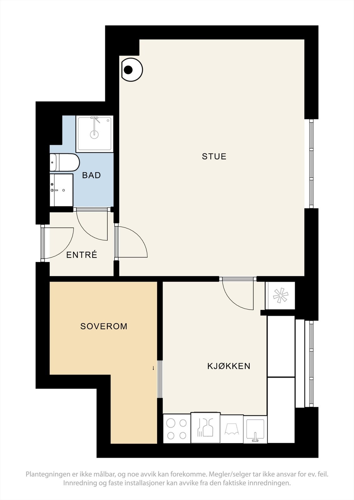 Plantegning. Galleribilde