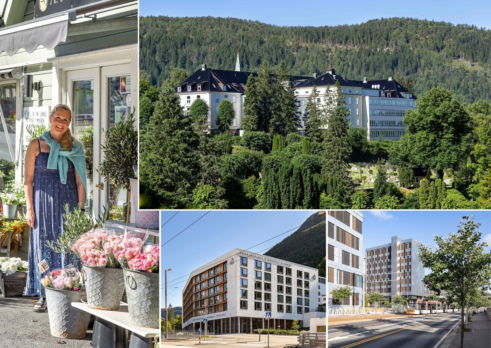 Bussen stopper like utenfor Haukeland universitetssjukehus - en svært praktisk beliggenhet for ansatte. Galleribilde