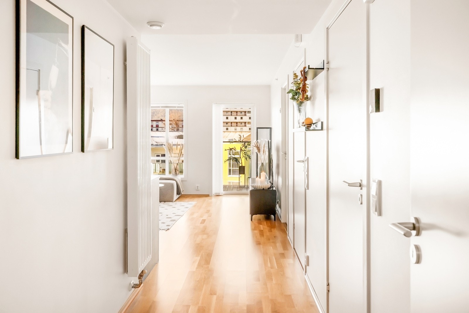 Gangen gir naturlig adkomst til alle rom. Galleribilde