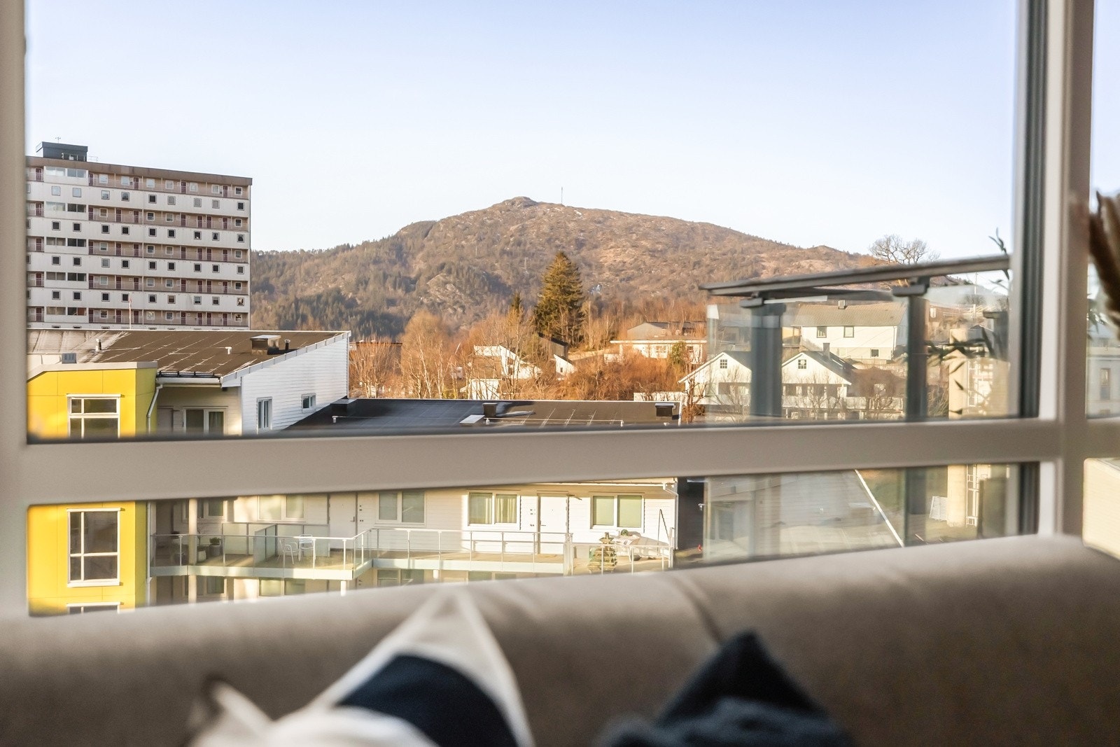 Nydelig utsikt mot Løvstakken. Galleribilde