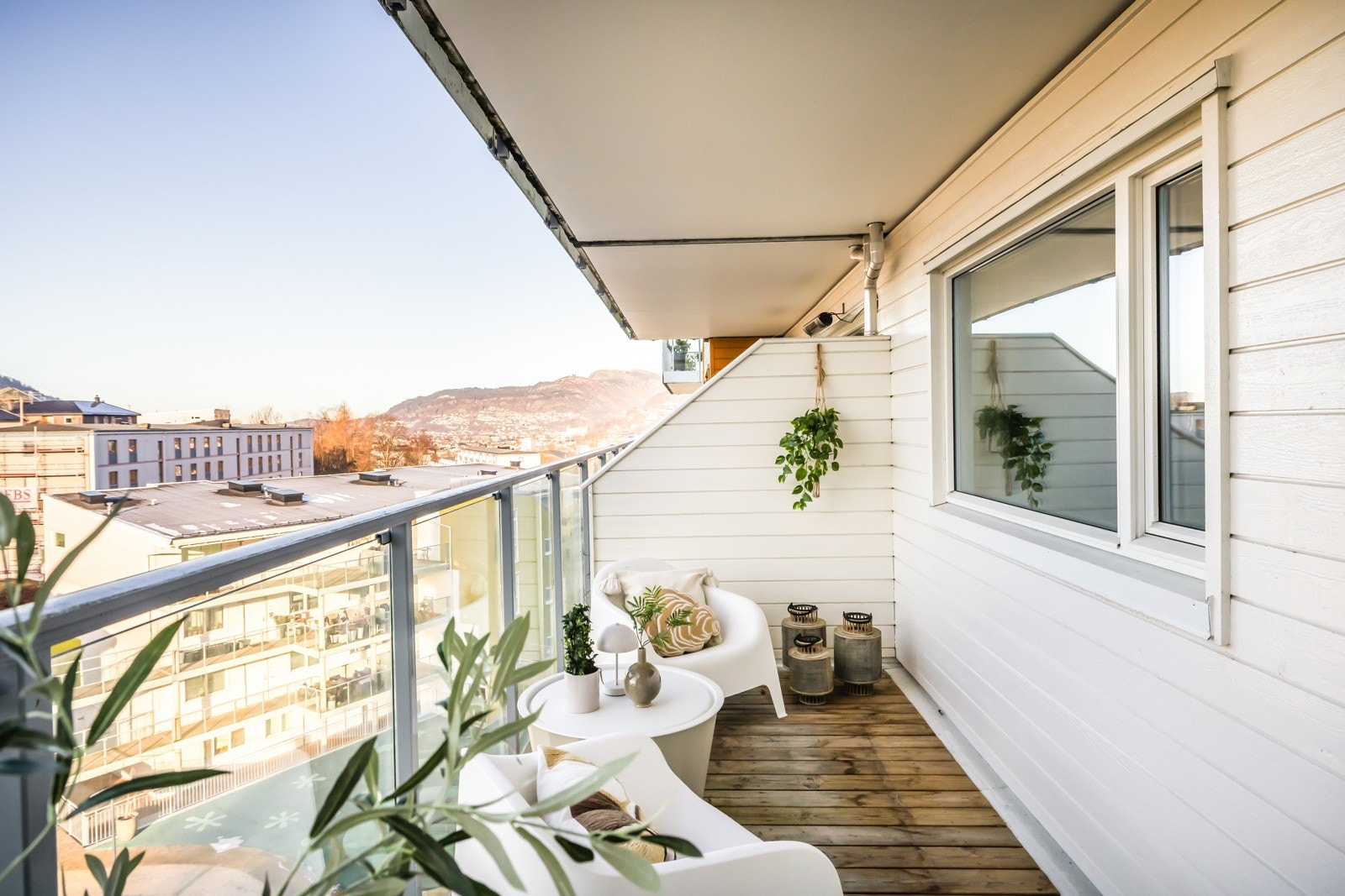 Her kan du nye mange solrike ettermiddager og kvelder. Galleribilde