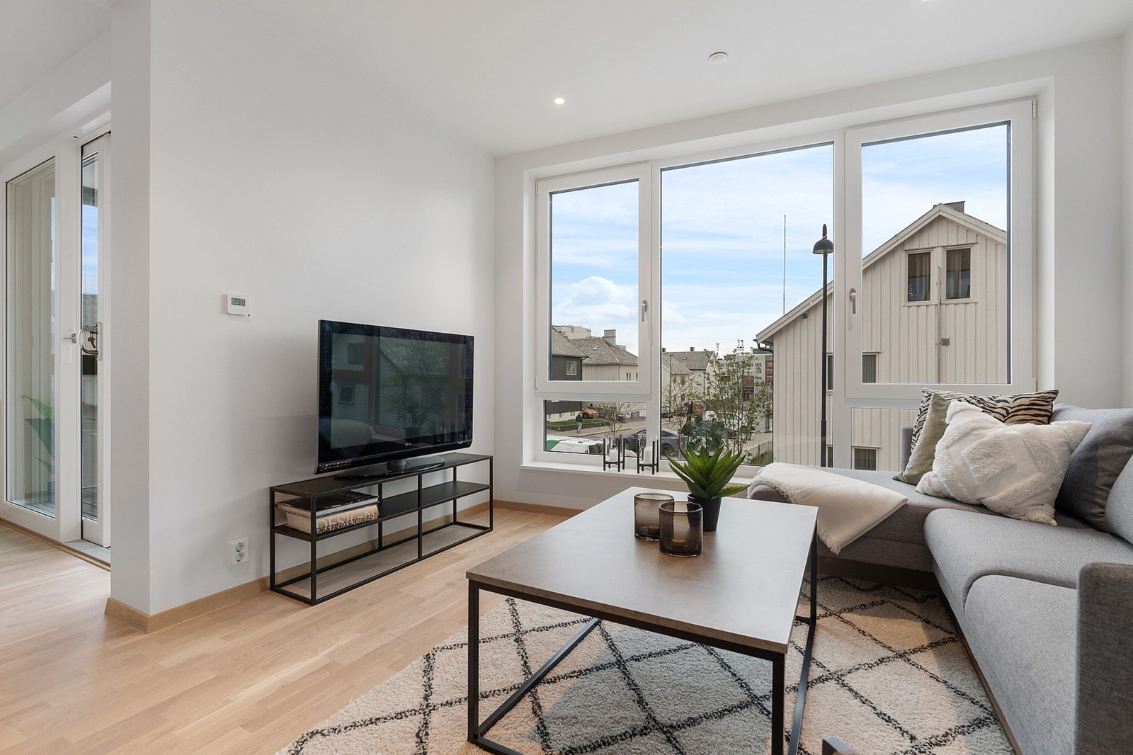 Flott og romslig 2-roms leilighet midt i Bodø sentrum. Galleribilde