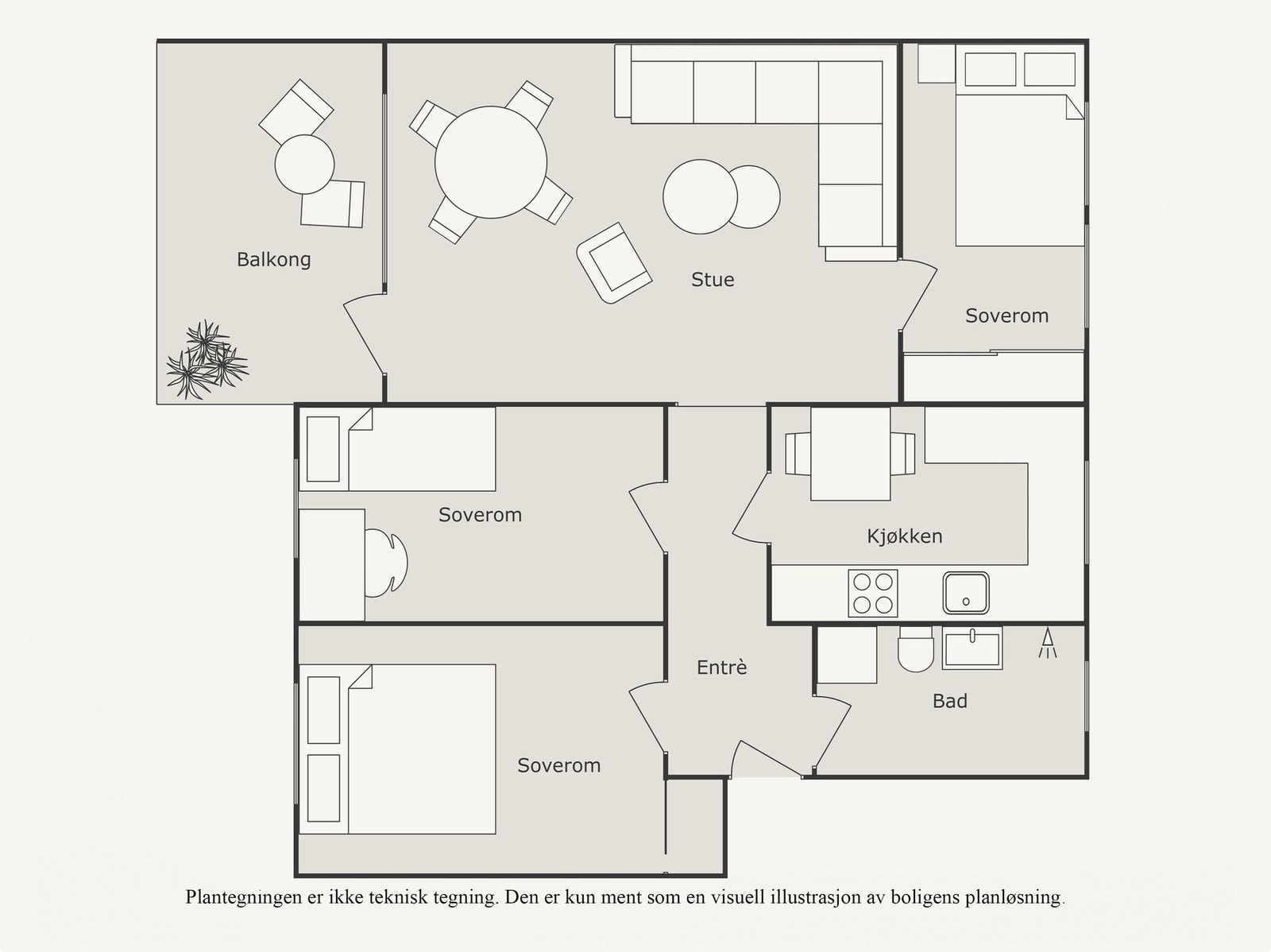 Plantegning. Galleribilde