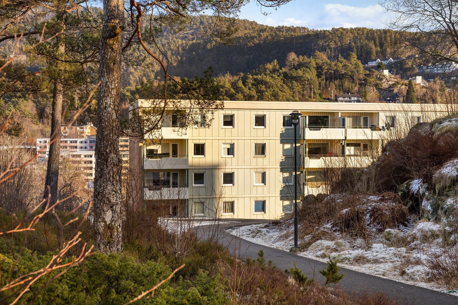 Fra leiligheten er det kort vei til flotte turområder. Galleribilde