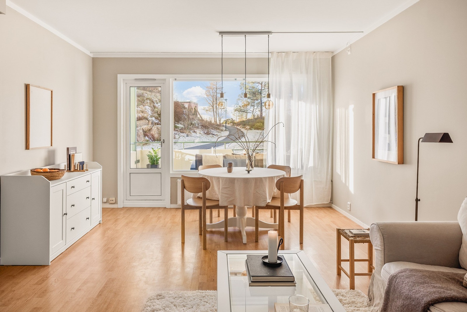 En fin 4-roms endeleilighet i hyggelig boligområde i Fyllingsdalen. Galleribilde