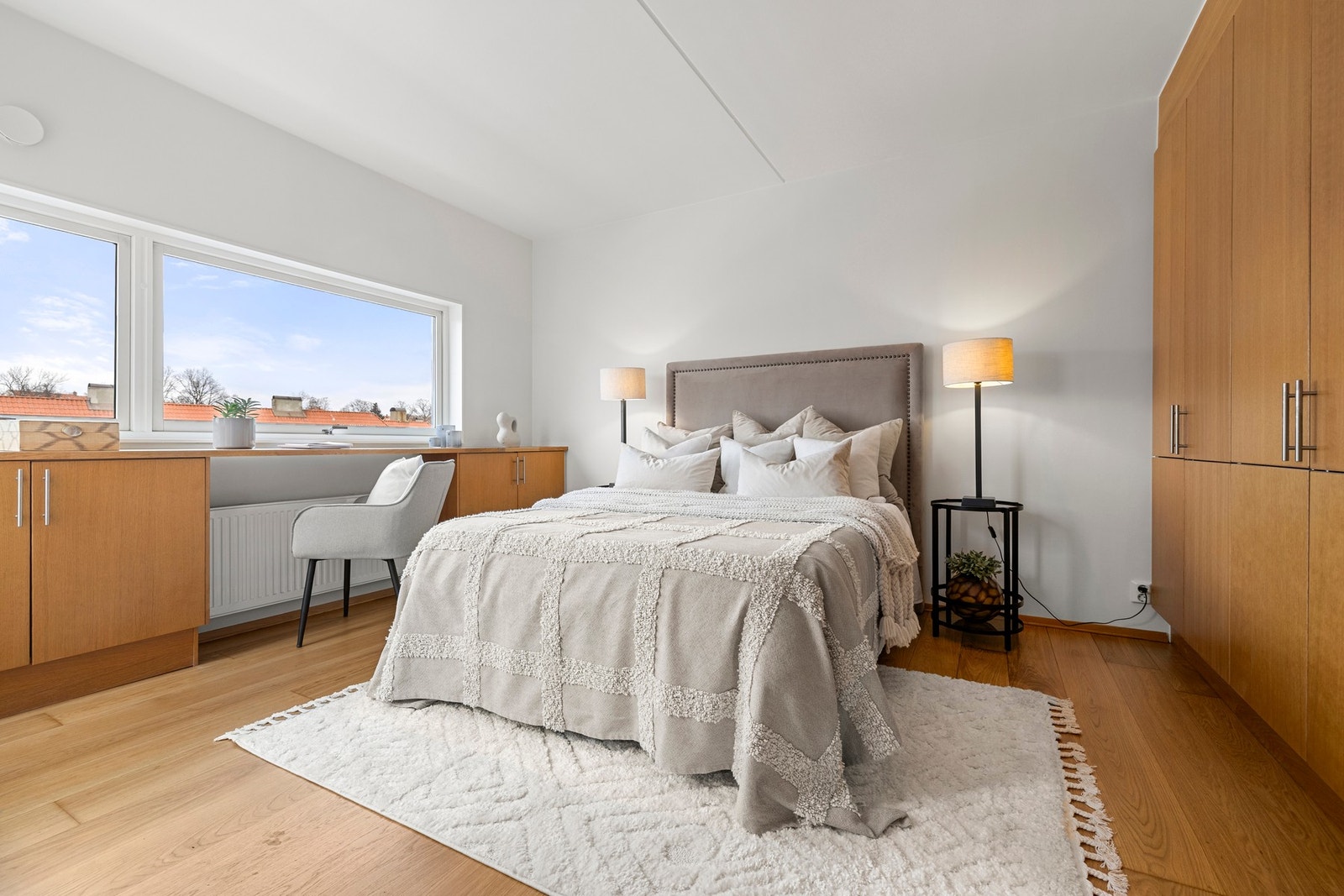 Hovedsoverommet er meget romslig. Galleribilde