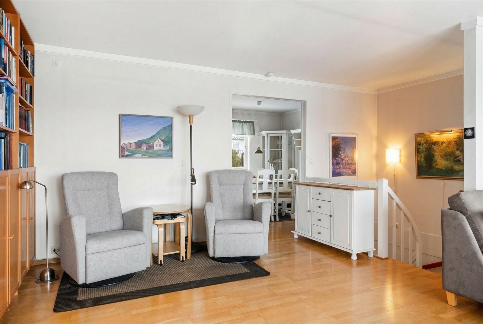 Del av stue Galleribilde