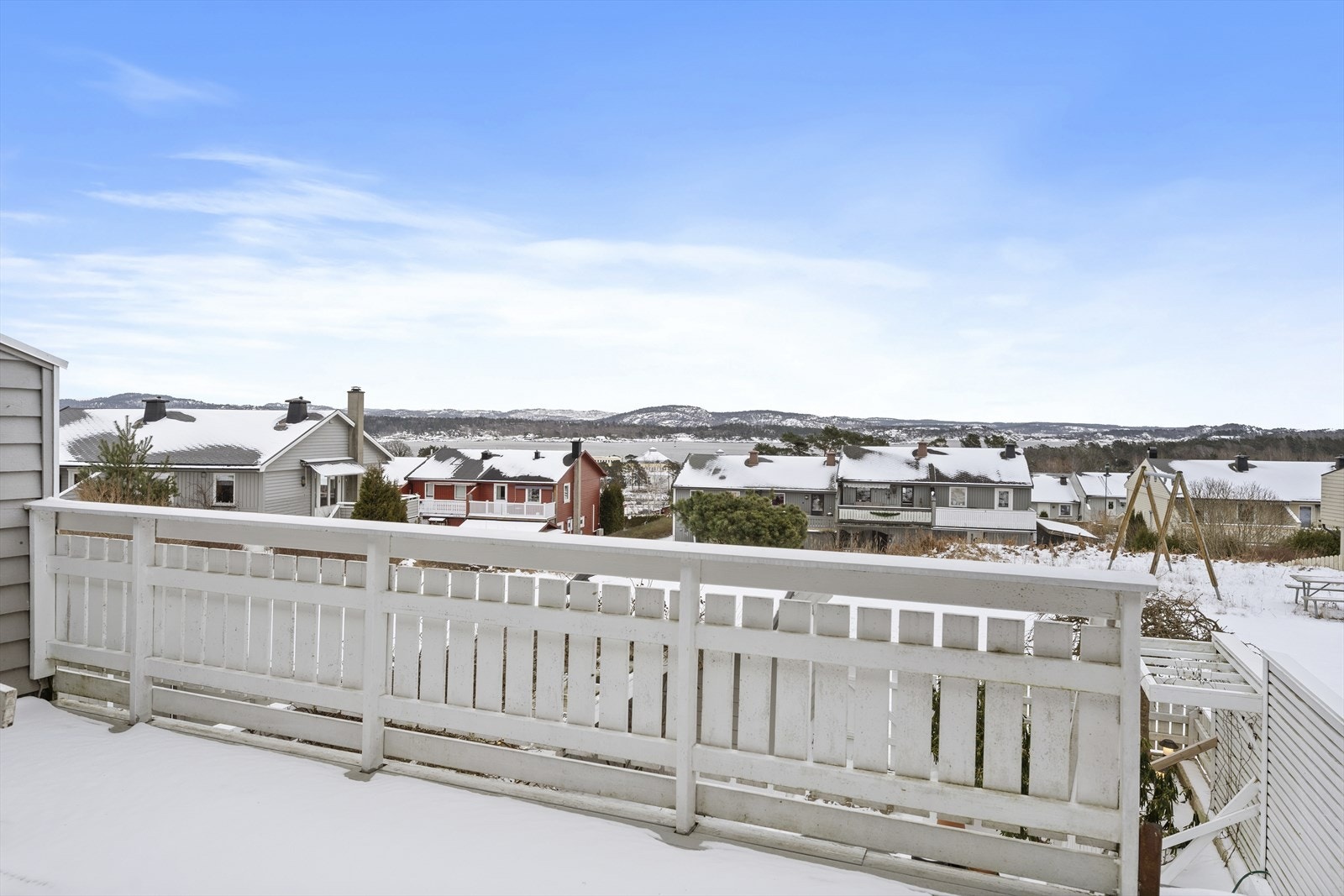 Terrasse og utsikt Galleribilde