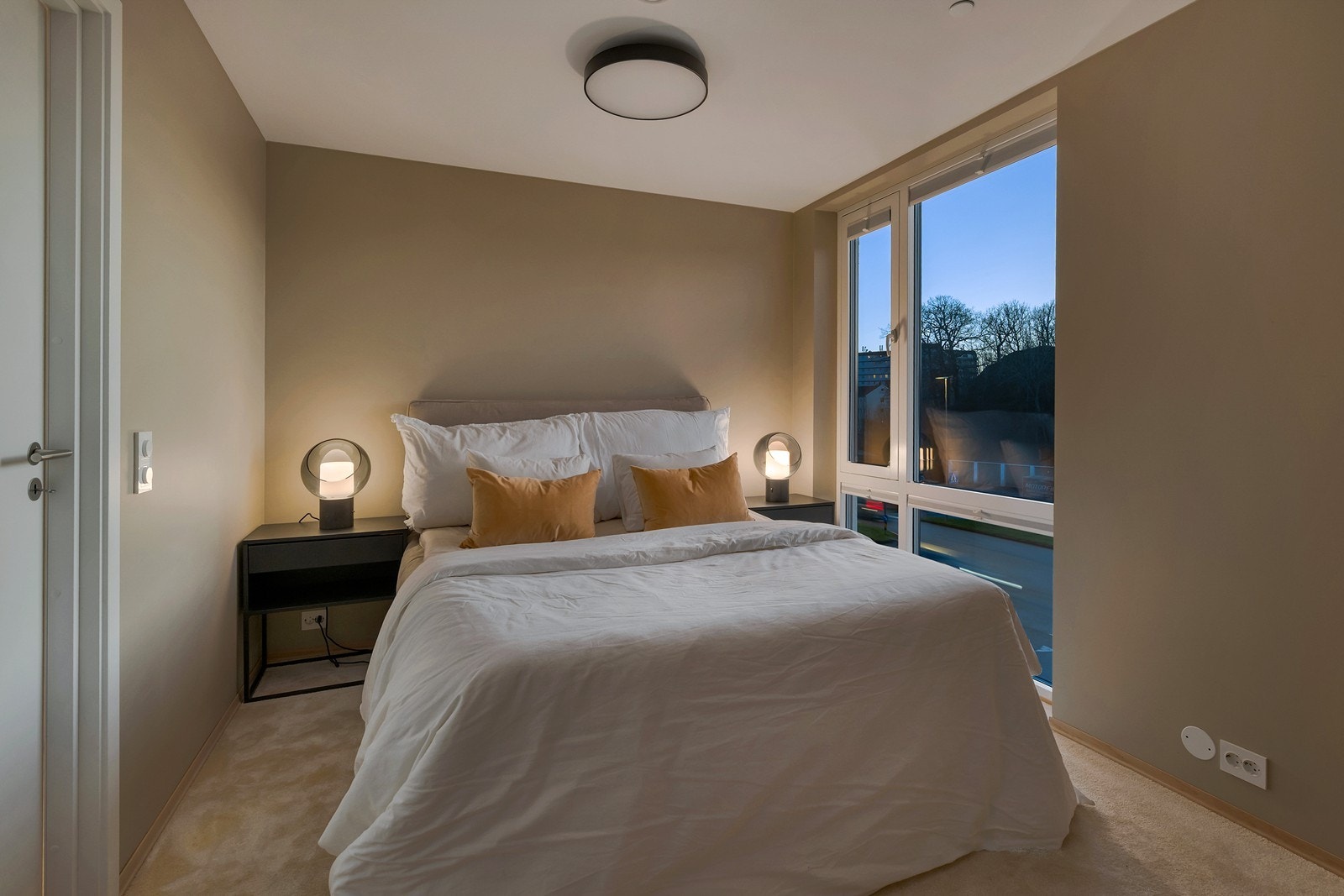 Kveldstemning på hovedsoverom Galleribilde