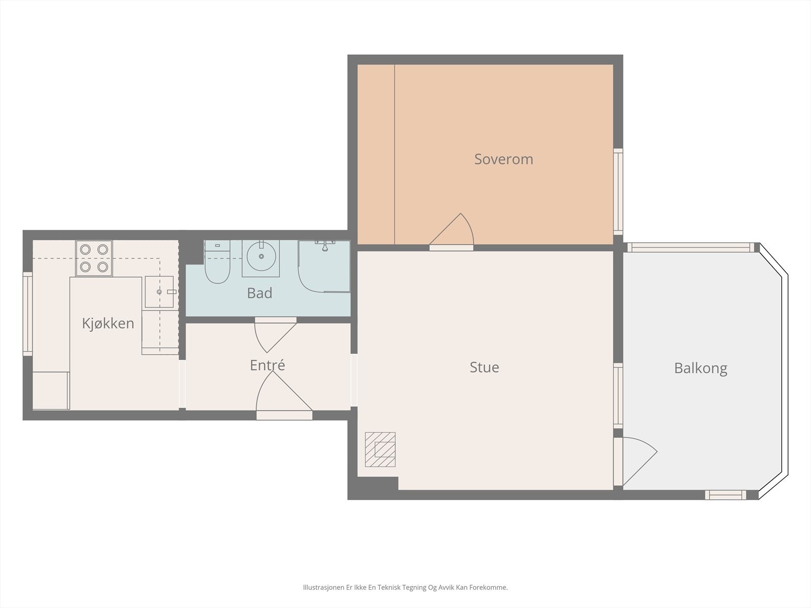 Plantegning. Galleribilde