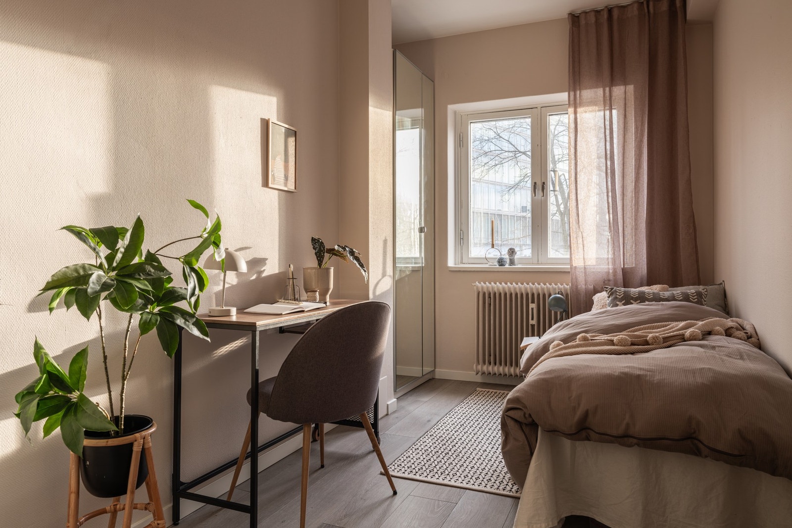 Soverom 2 har også god plass til seng og garderobeskap. Galleribilde