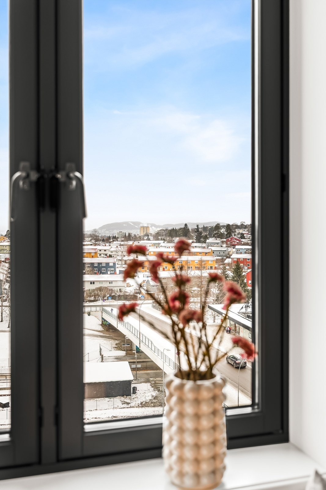 Herfra kan man følge med på livet i nærområdet. Galleribilde