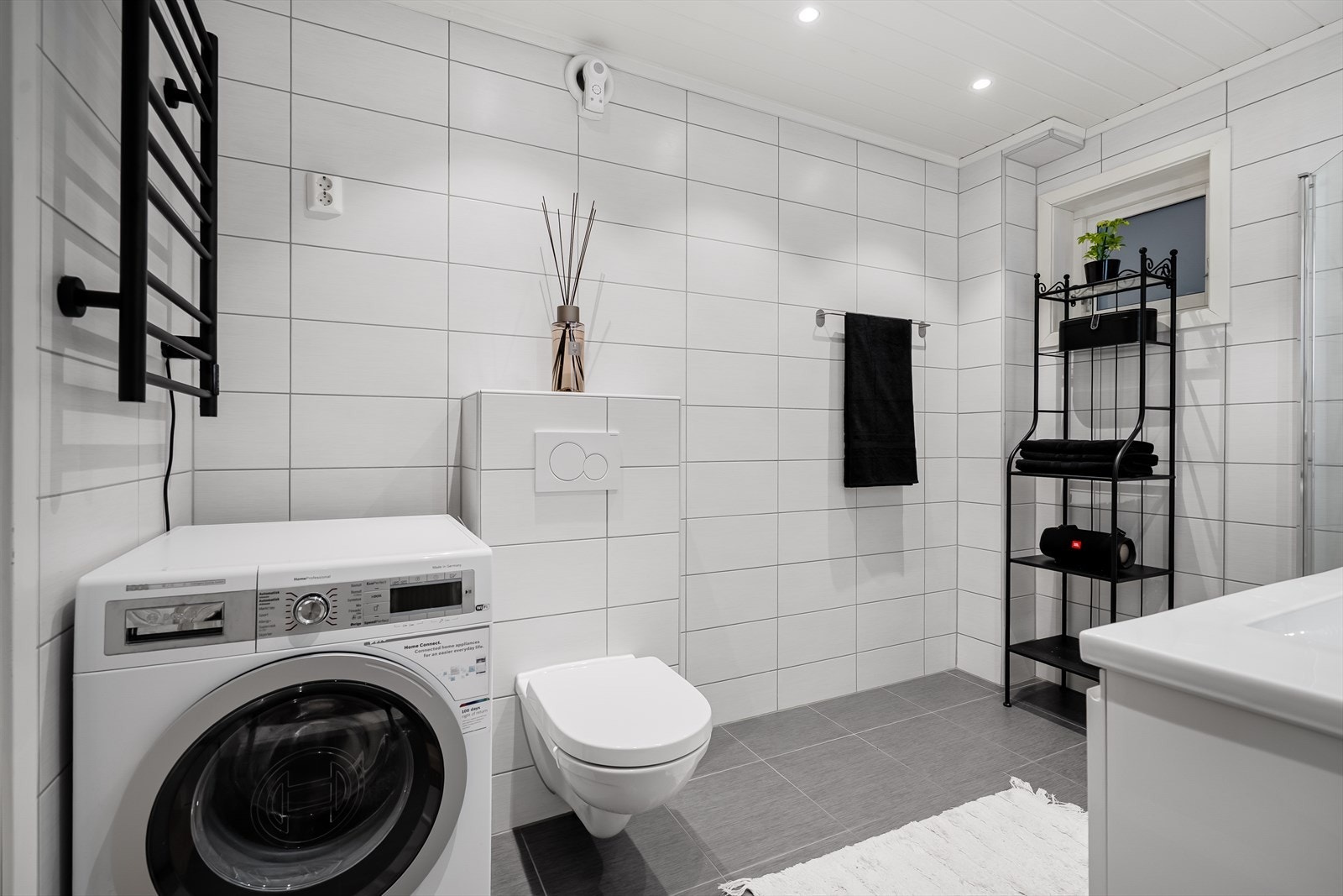 Moderne og praaktisk bad. Galleribilde