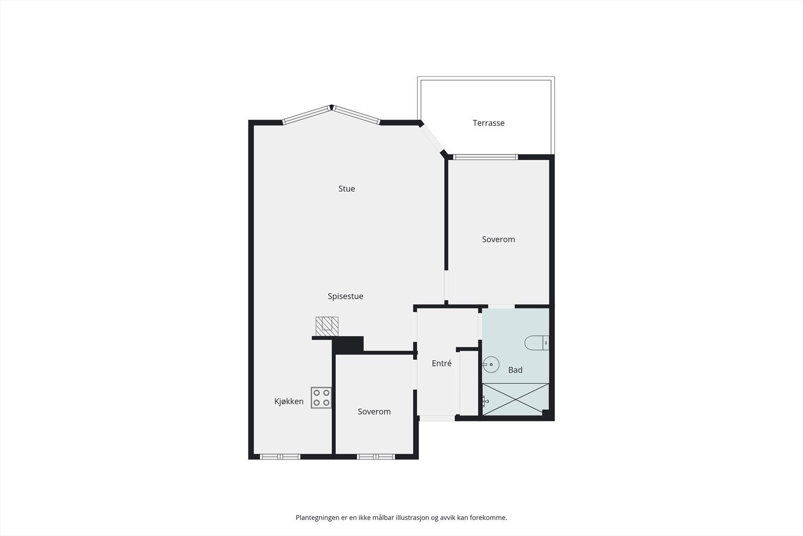 Plantegningen Galleribilde