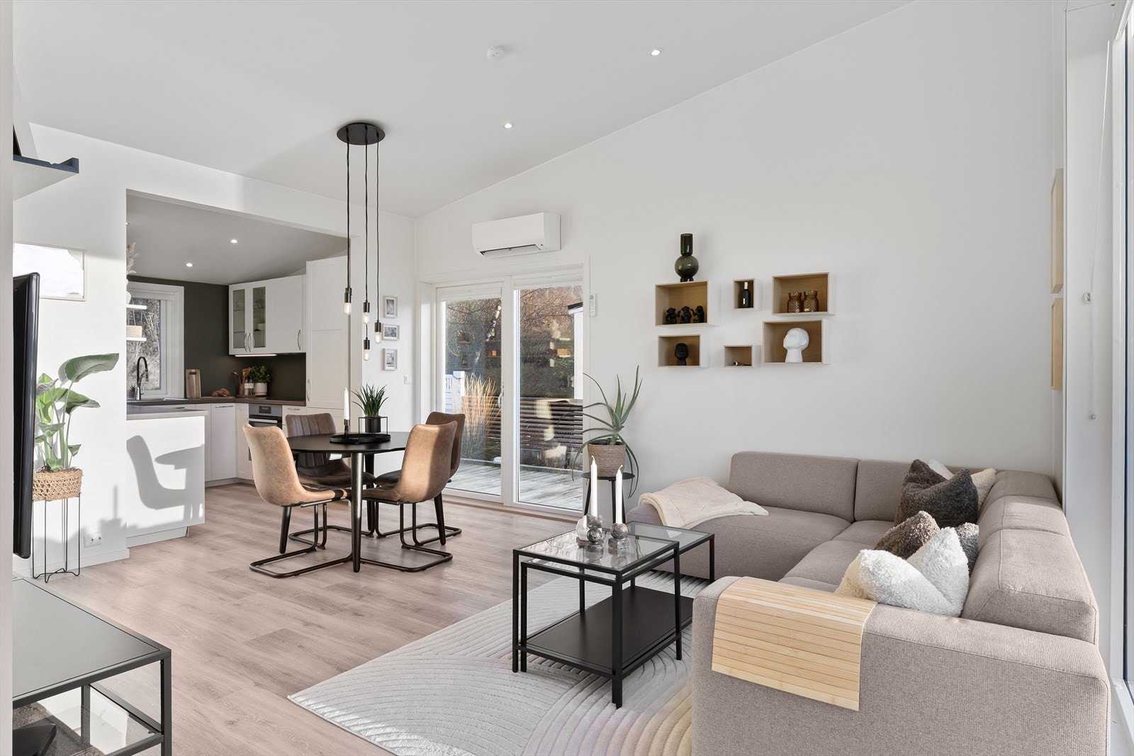 Varmepumpen bidrar til godt inneklima året rundt. Galleribilde