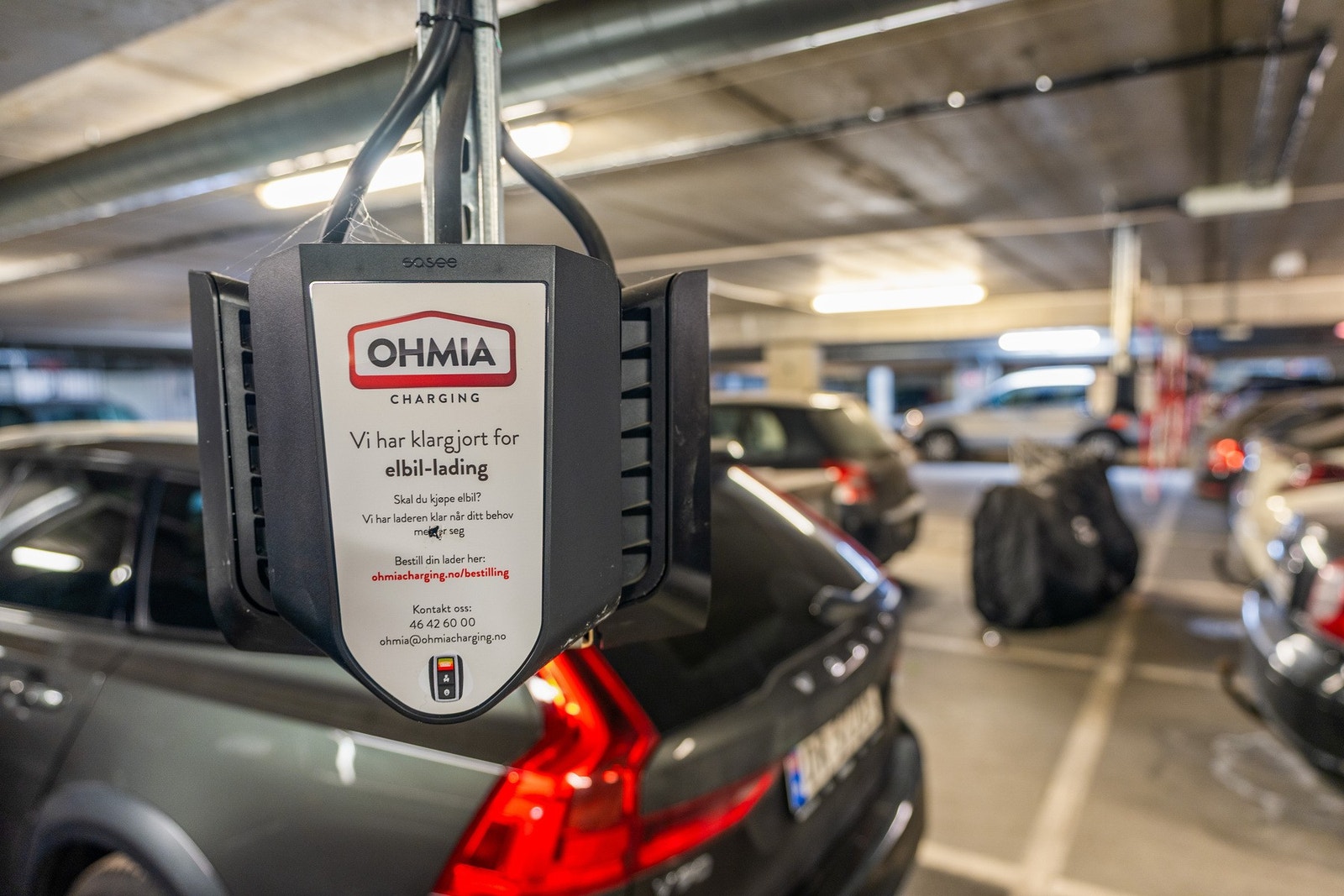 Her er det mulighet for el-billading. Galleribilde