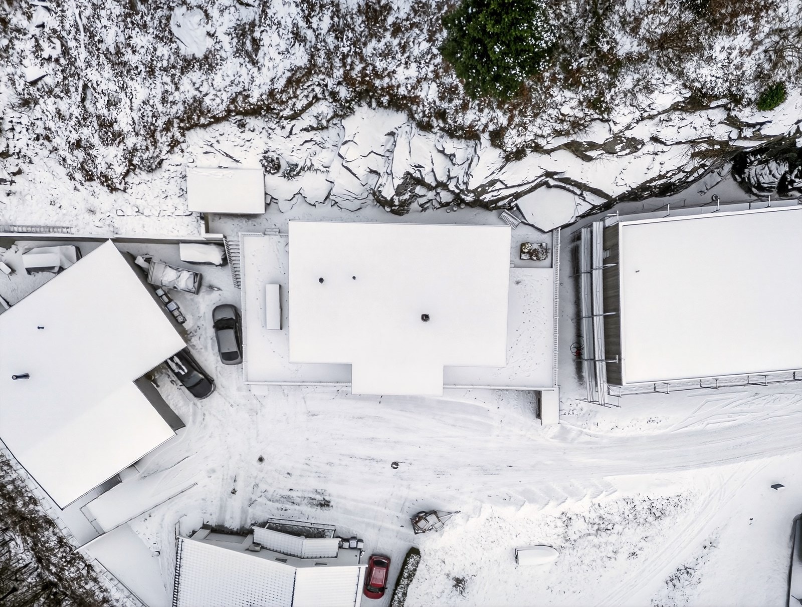 Dronefoto Galleribilde