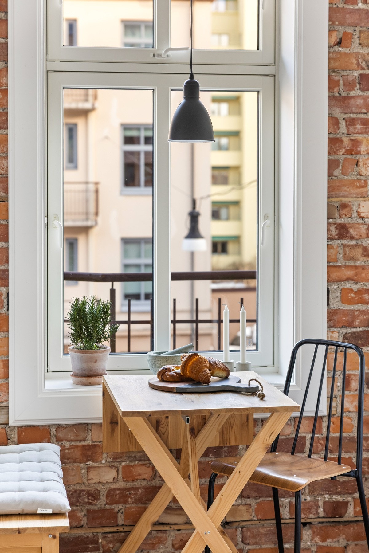 Original teglstein er bevart. Galleribilde