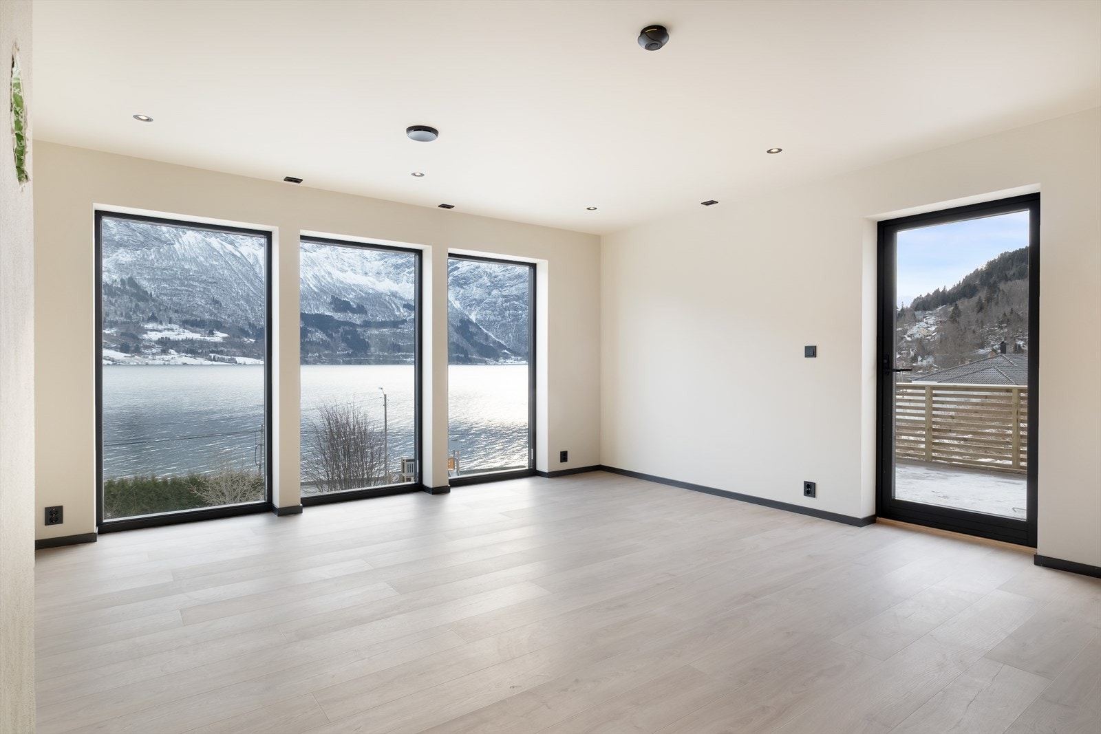 Det er balansert ventilasjon som gir eit godt inneklima i leiligheten Galleribilde