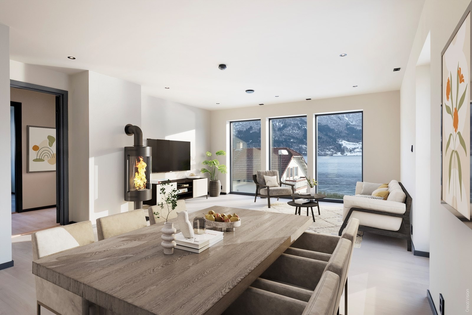 (Bildet er digitalt møblert) Galleribilde