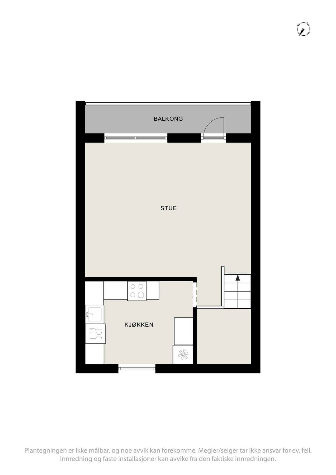 Plantegning 2.etasje Galleribilde