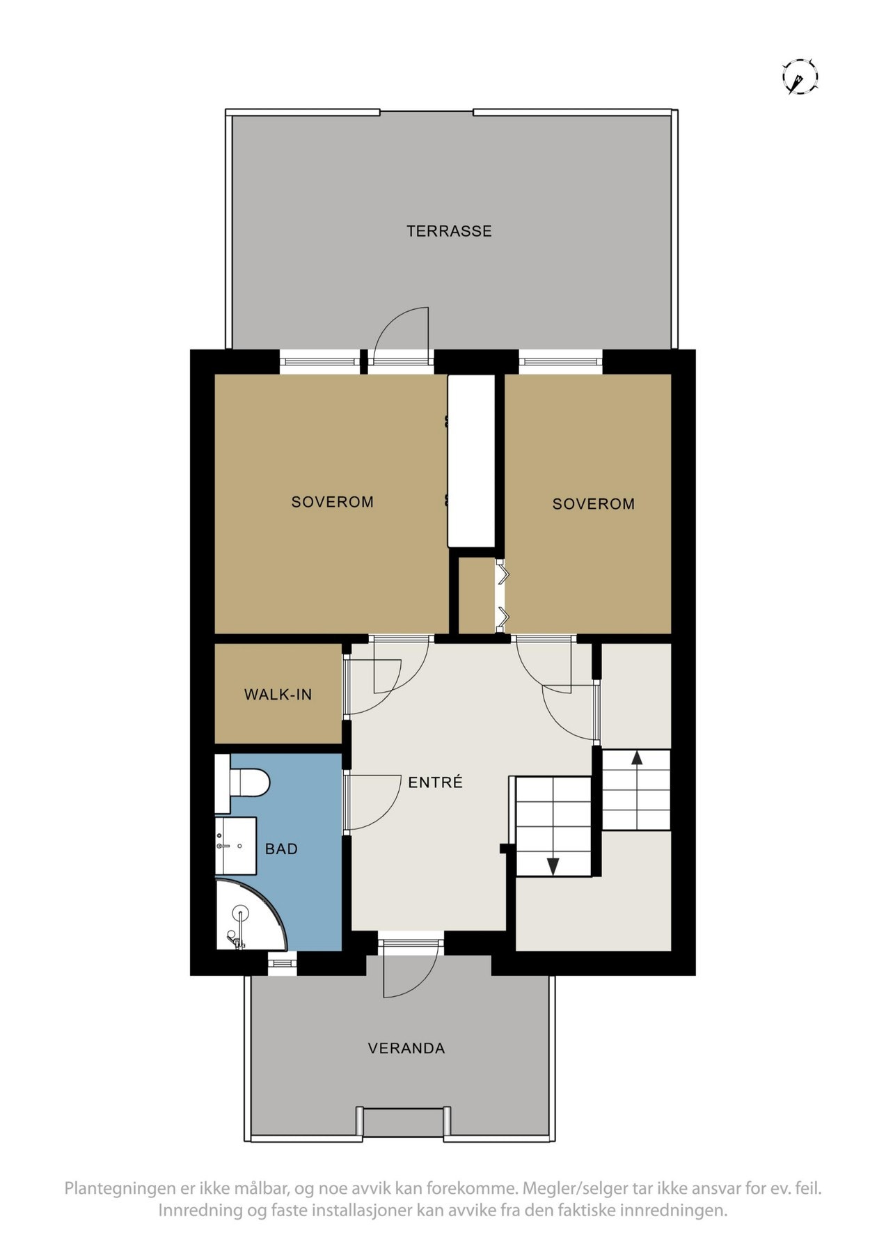 Plantegning 1.etasje Galleribilde