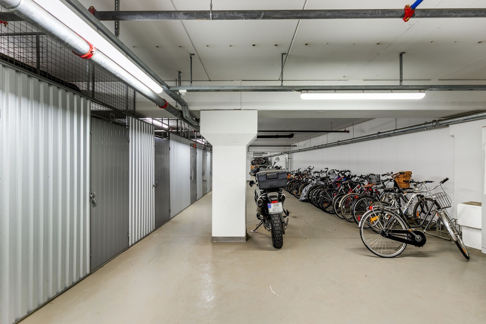 Sameiet har felles sykkelparkering. Galleribilde