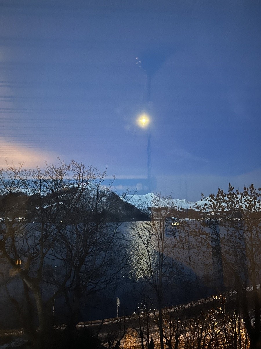 Fantastisk utsikt og rolig strøk Galleribilde