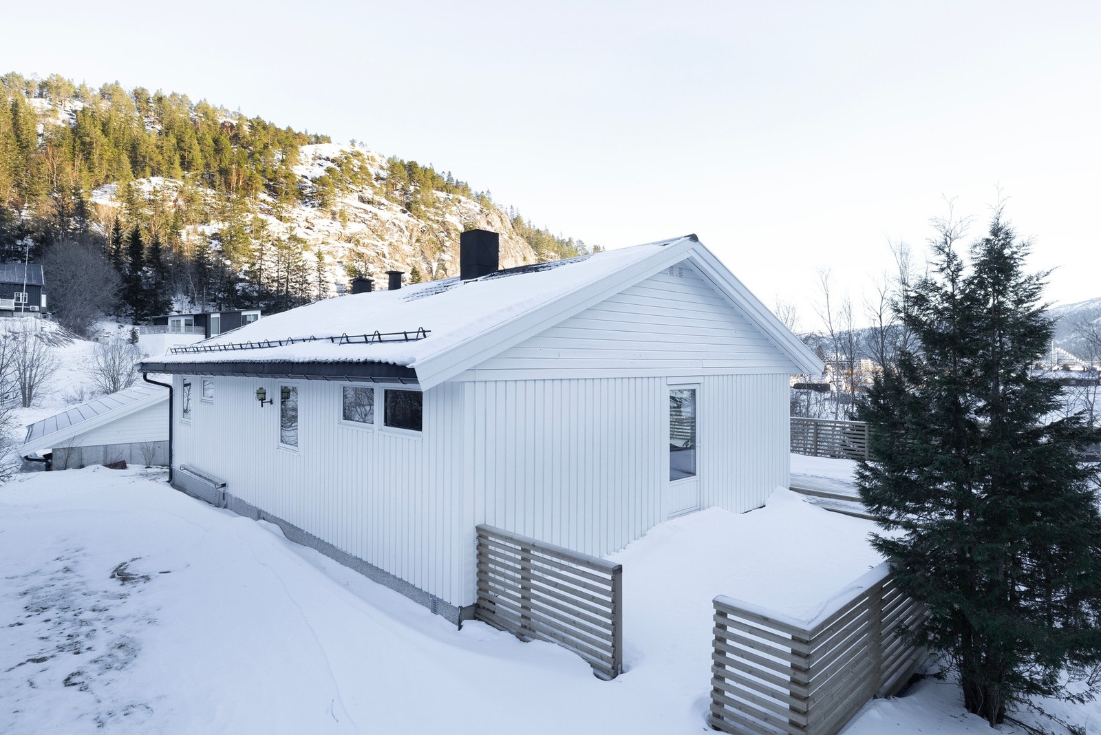 Fasade (Vintergenerert bilde ved hjelp av AI) Galleribilde