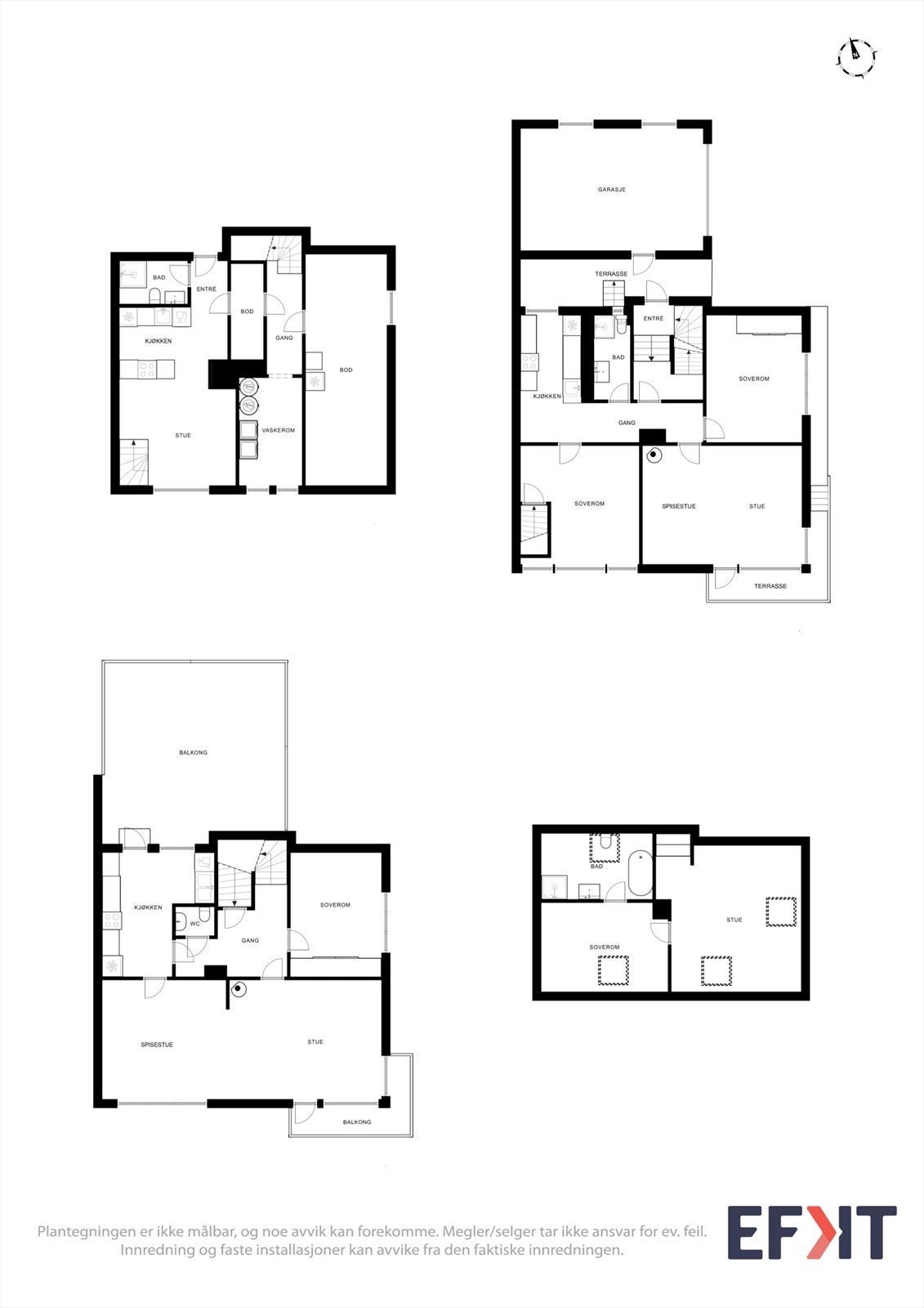 Plantegninger oversikt Galleribilde
