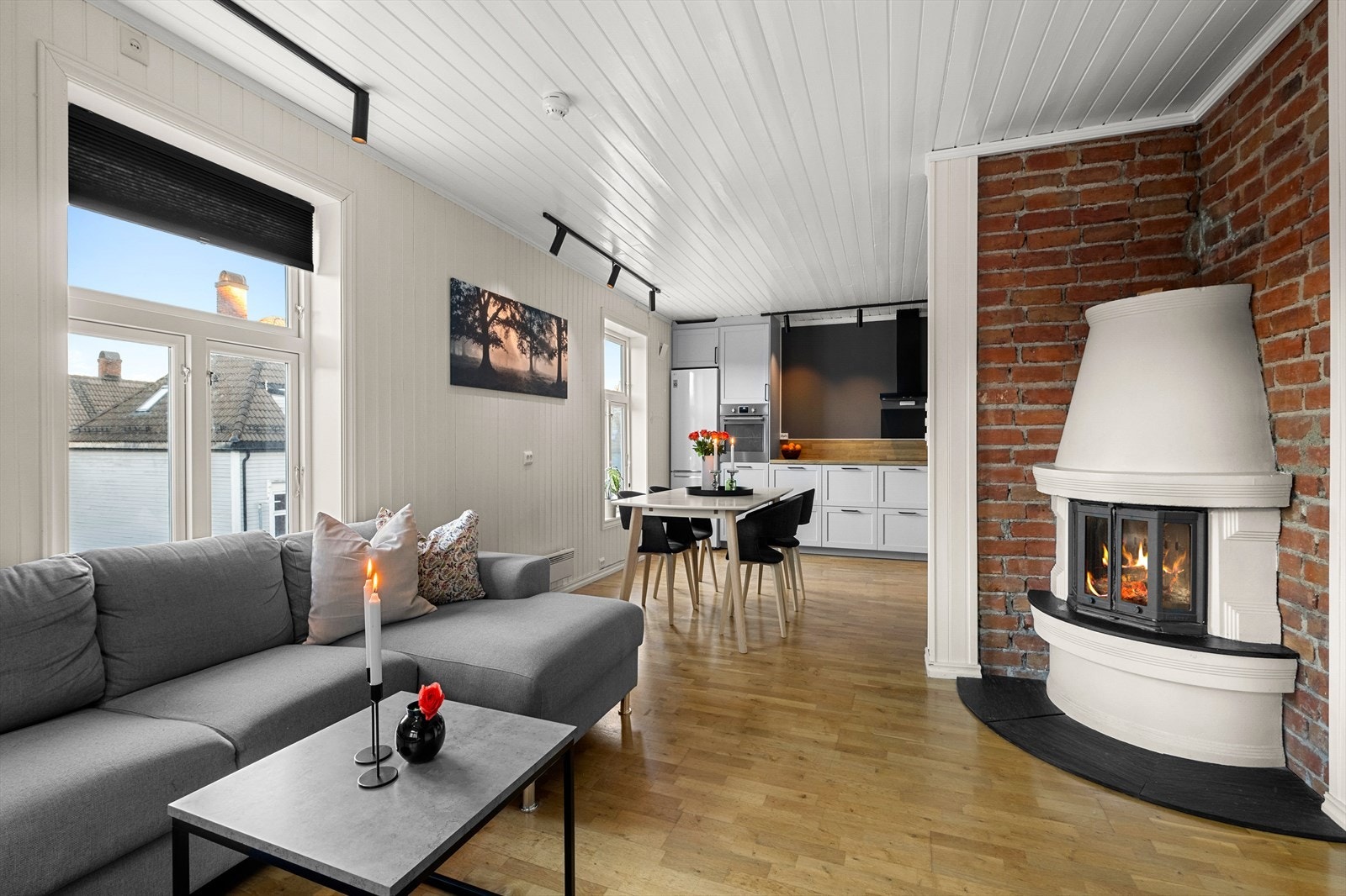 Velkommen til Rosenborg gate 21B - en pen og gjennomført leilighet på populære Møllenberg, med nærhet til "alt" av byens tilbud Galleribilde