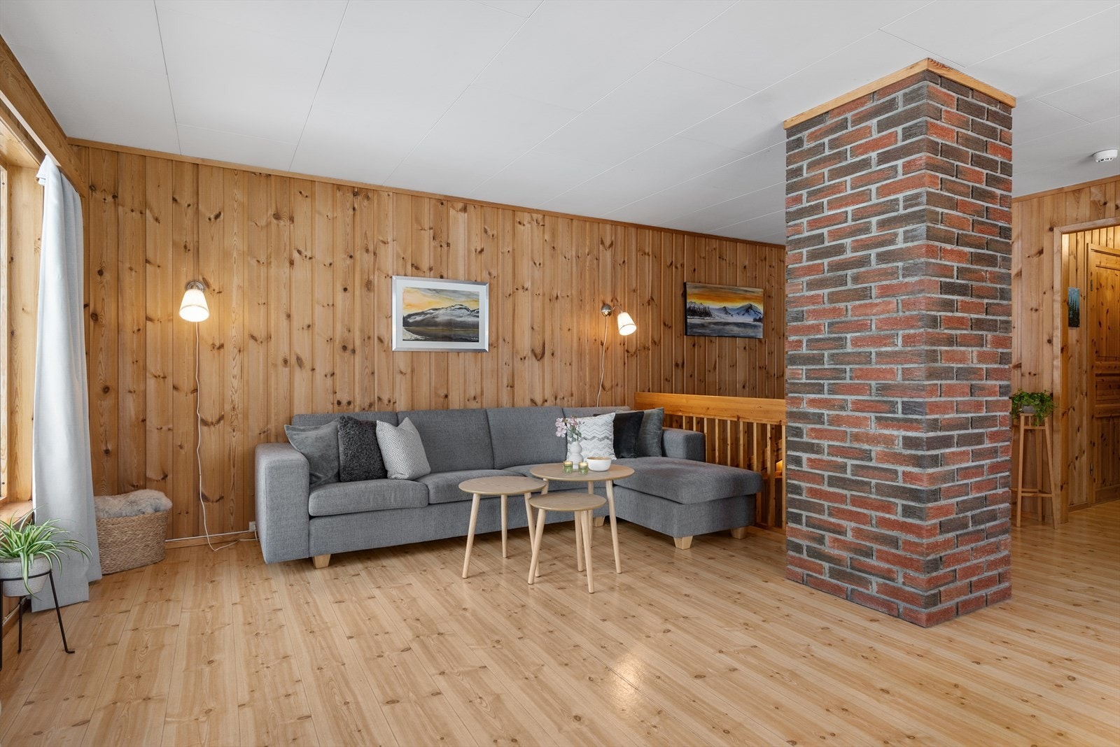 Koselig sofakrok. Galleribilde